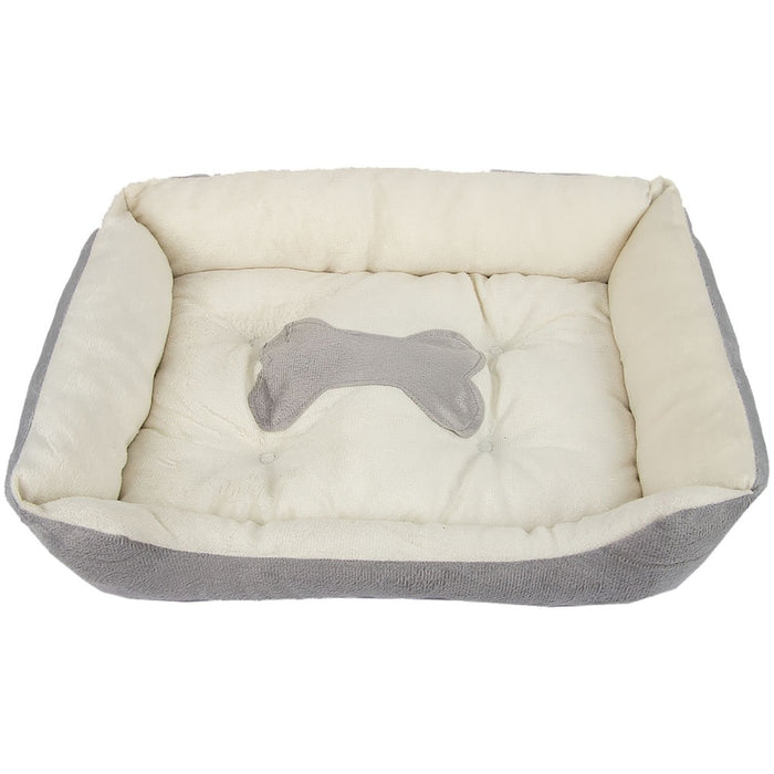 Floofi Pet Bed Bone (XXL Grey) - PT-PB-177-QQQ