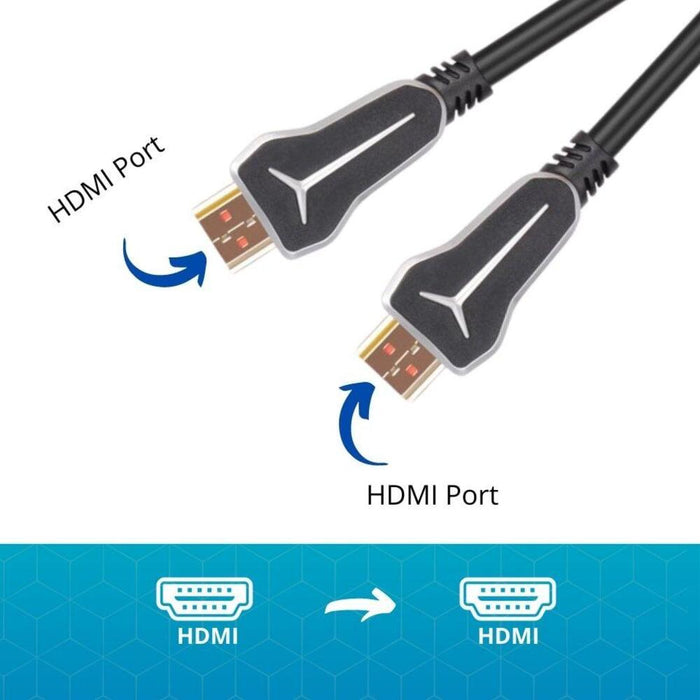 VCOM HDMI 2.0V AM/AM Cable 4K 60Hz 18Gbps (Zinc) - 5m - CG579-5.0