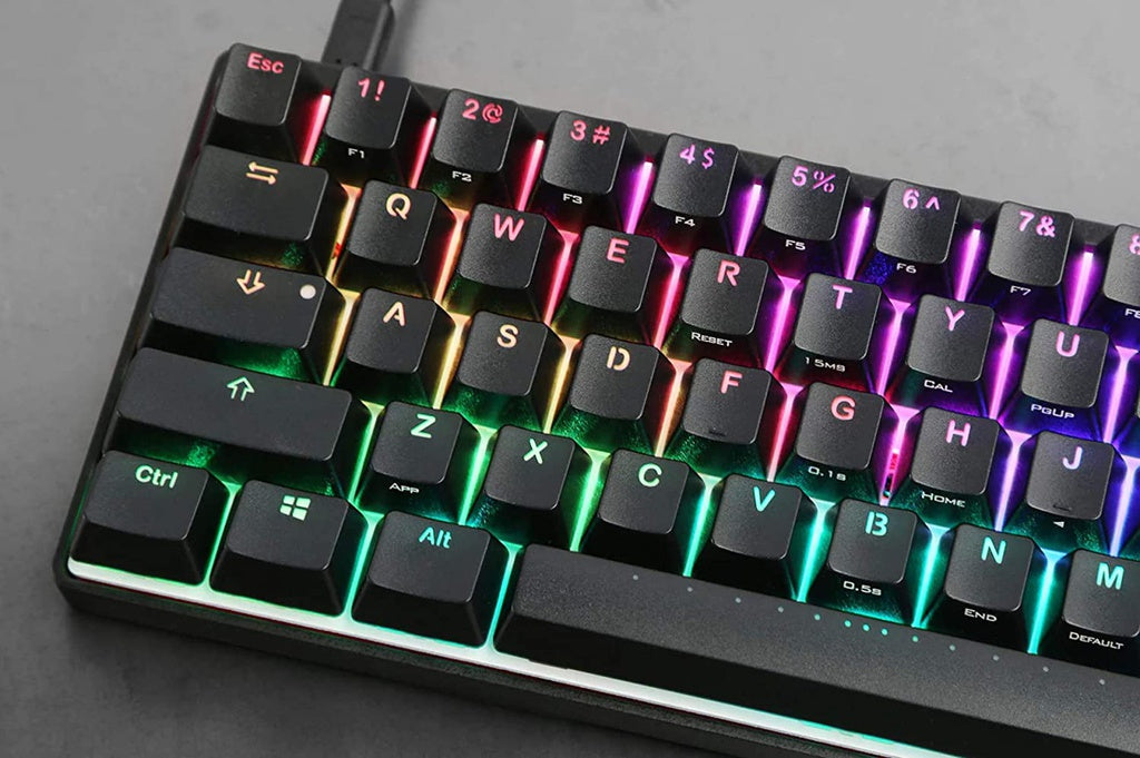 Vortex Poker 3 RGB Mechanical Gaming Keyboard Cherry MX Blue Switch VTK-6100R-BLBK