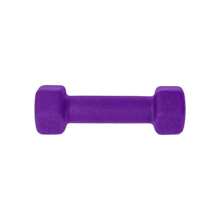 Verpeak Neoprene Dumbbell 3kg x 2 Purple VP-DB-136-AC