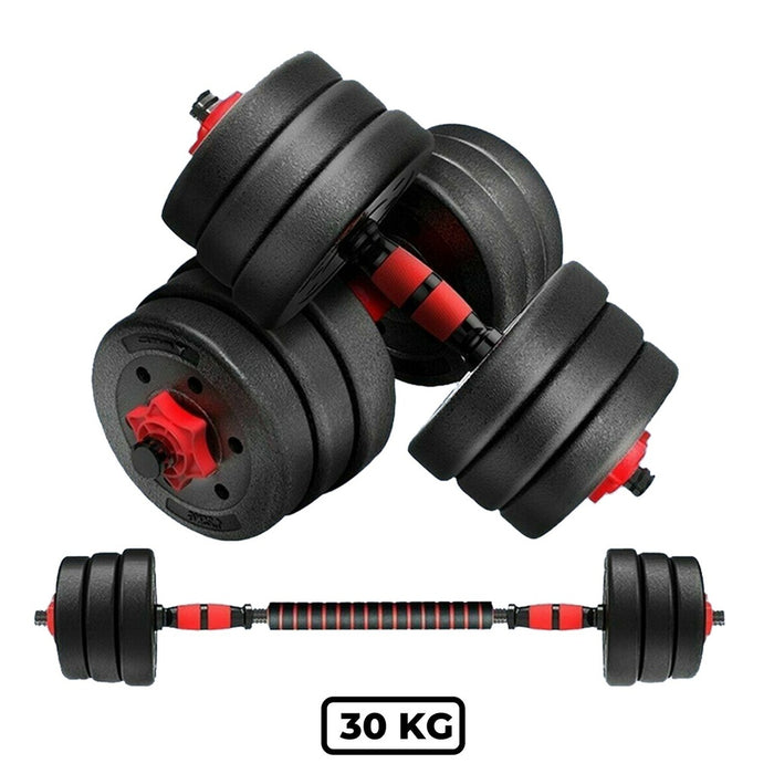 Verpeak Adjustable Rubber Dumbbells 30kg VP-DB-114-VS