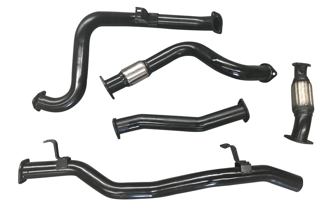 3 INCH RHINO EXHAUST WITH CAT AND NO MUFFLER FOR TOYOTA LANDCRUISER VDJ79 SINGLE CAB V8 2007 - 08/2016