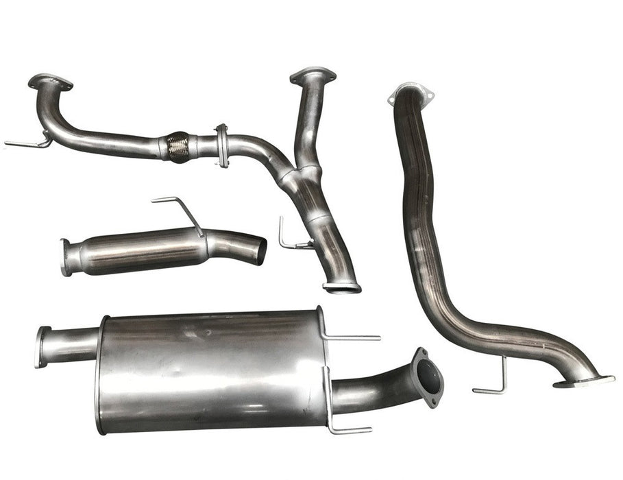 3 INCH CAT BACK RHINO EXHAUST FOR NISSAN PATROL Y62 V8 SERIES 1-5