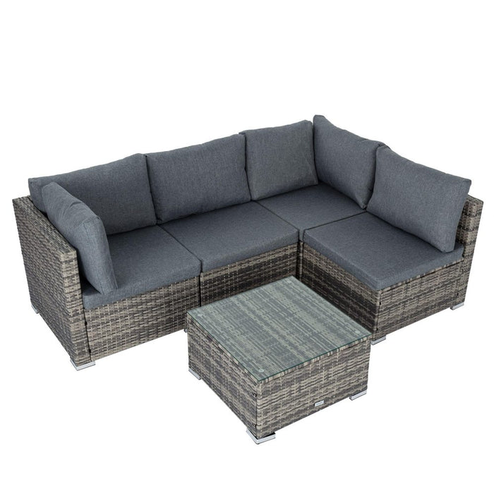 Outdoor Modular Lounge Sofa Bondi -Grey