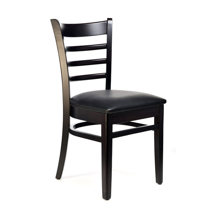 Florence Barstool - Chocolate - Chocolate Vinyl Seat