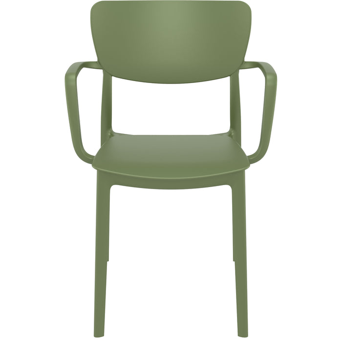 Lisa Armchair - Olive Green