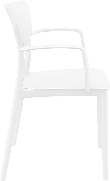 Lisa Armchair - White