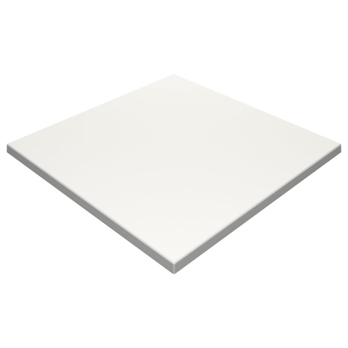 Werzalit White 600mm Square Duratop by SM France