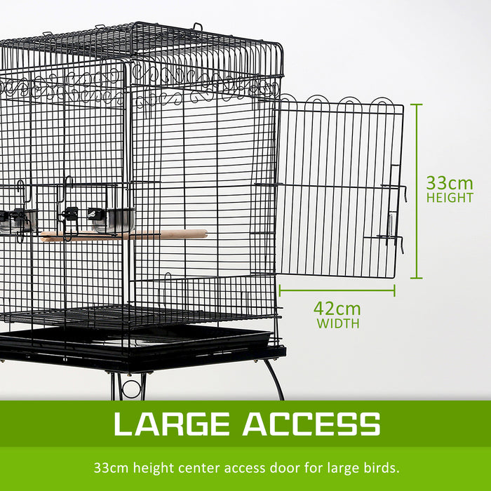 Paw Mate Bird Cage Parrot Aviary Alto 145cm