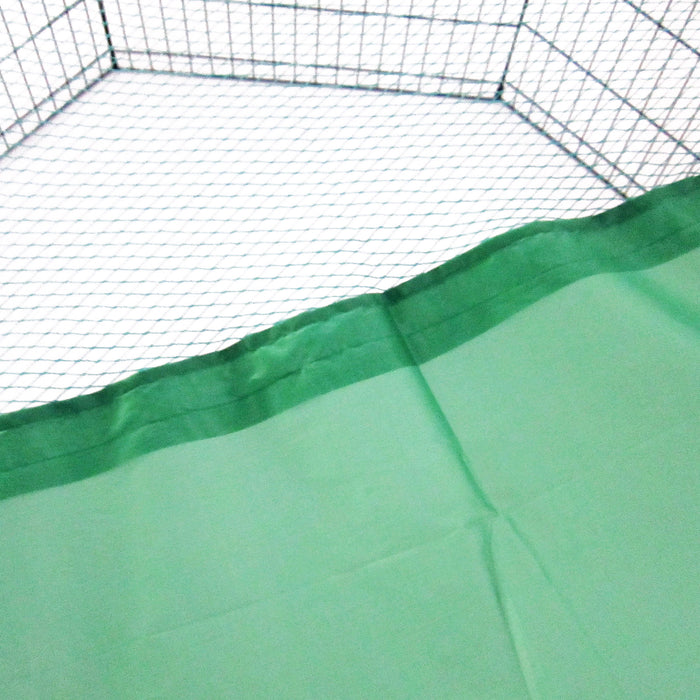 Paw Mate Green Net Cover for Pet Playpen 36in Dog Exercise Enclosure Fence Cage