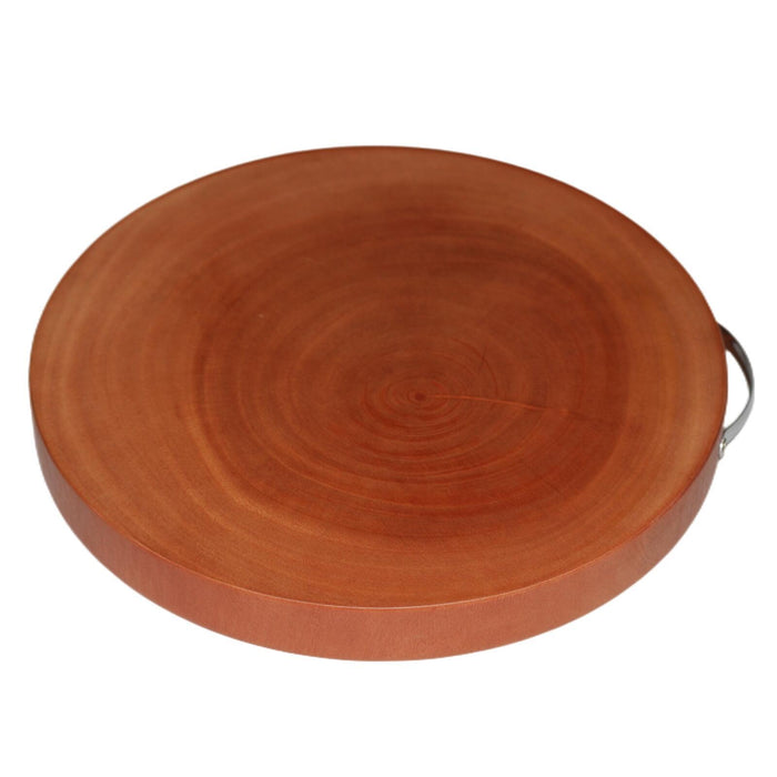 M Natural Hardwood Hygienic Kitchen Cutting Wooden Chopping Board Round