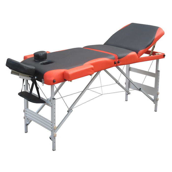 3 Fold Portable Aluminium Massage Table Massage Bed Beauty Therapy