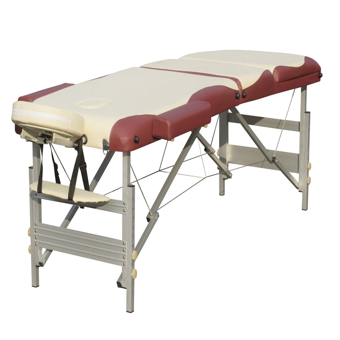 3 Fold Portable Aluminium Massage Table Massage Bed Beauty Therapy