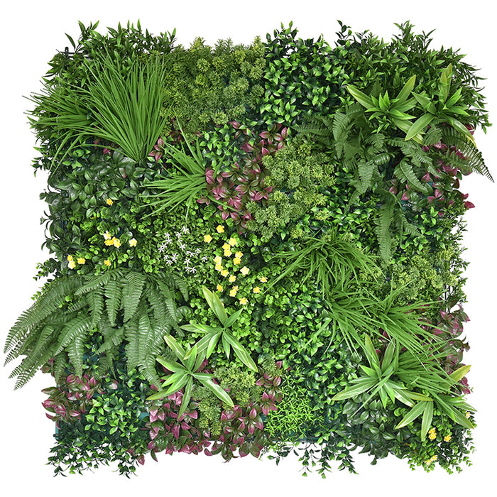 5 SQM Artificial Plant Wall Grass Panels Vertical Garden Foliage Tile Fence 1X1M