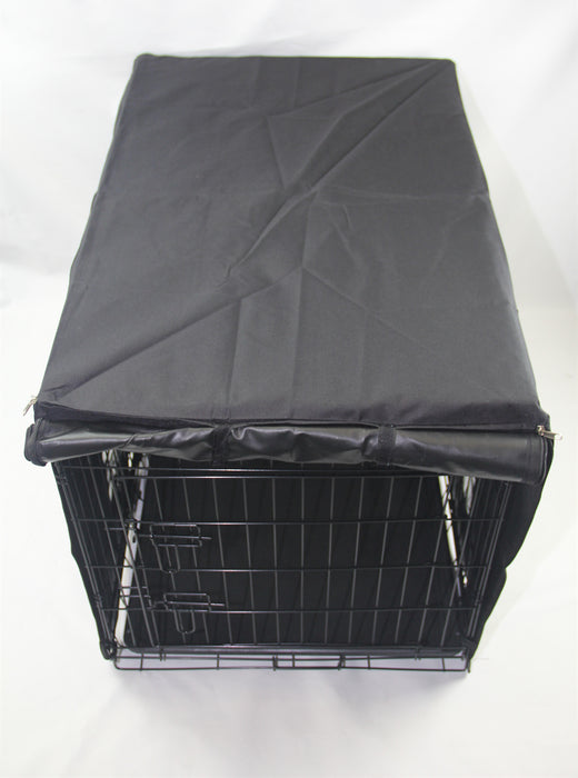 36' Dog Cat Rabbit Collapsible Crate Pet Cage Canvas Cover