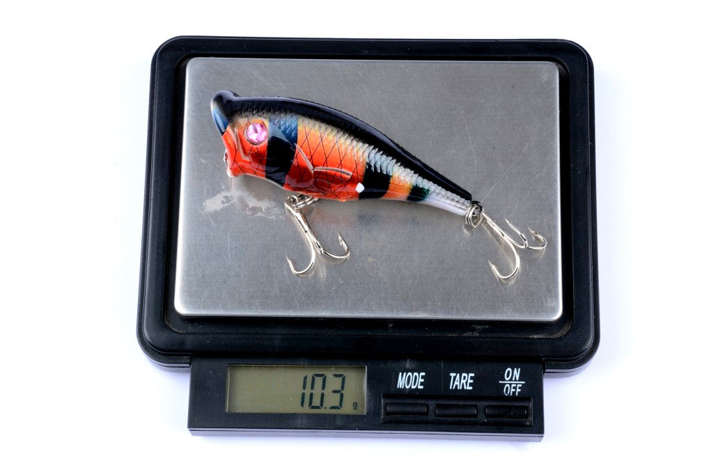 4X 6.5cm Popper Poppers Fishing Lure Lures Surface Tackle Fresh Saltwater