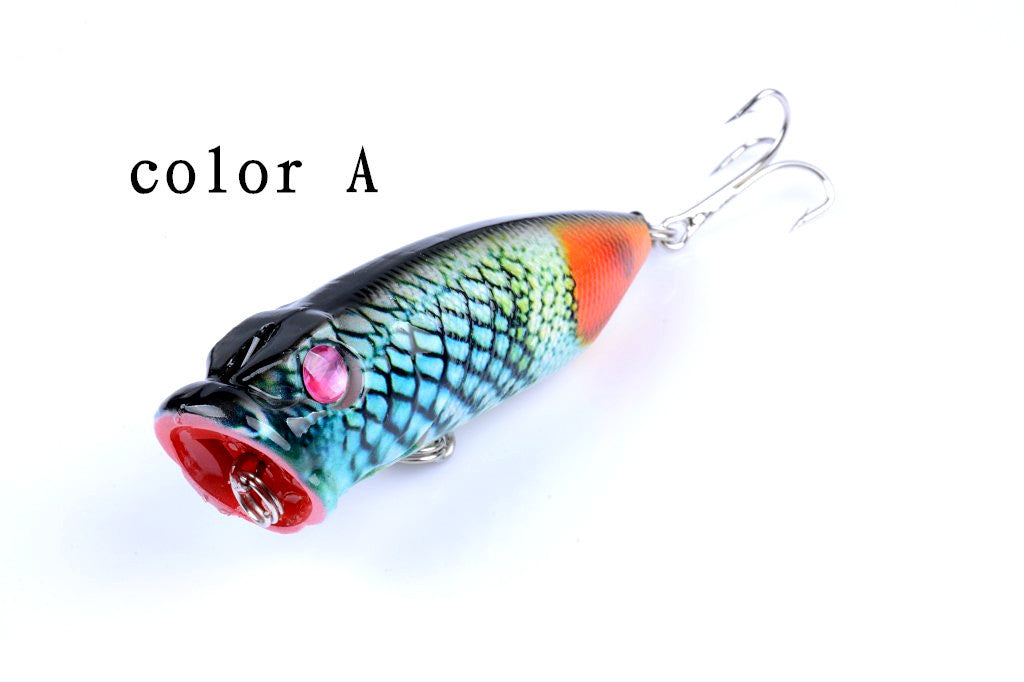 4X 6.5cm Popper Poppers Fishing Lure Lures Surface Tackle Saltwater