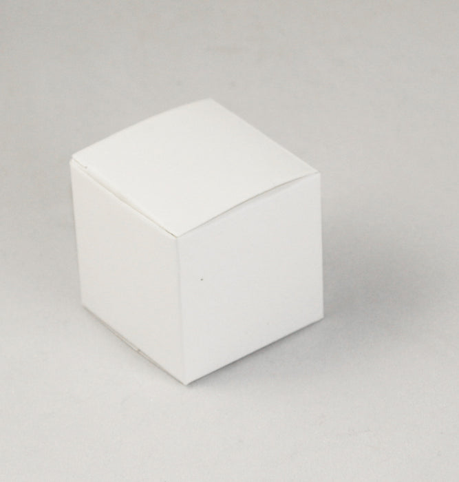 10 Pack of White 5x5x8cm Square Cube Card Gift Box - Folding Packaging Small rectangle/square Boxes for Wedding Jewelry Gift Party Favor Model Candy Chocolate Soap Box