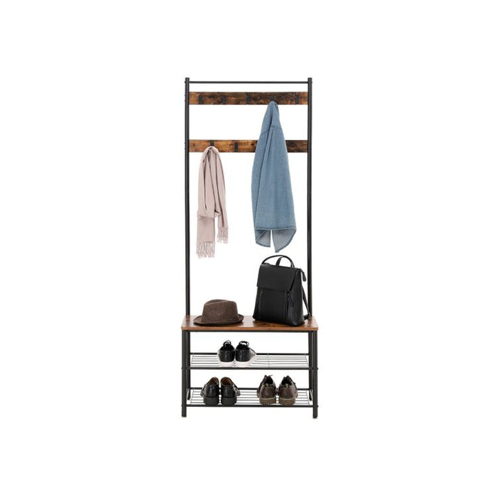 VASAGLE Vintage Entryway Coat Rack