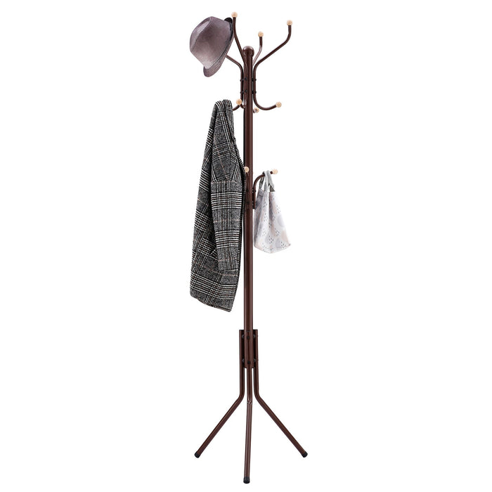 SONGMICS Coat Rack Freestanding Coat Tree