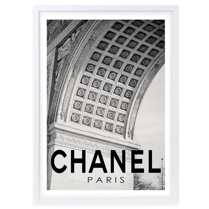 Wall Art's Chanel Paris Framed A1 Art Print