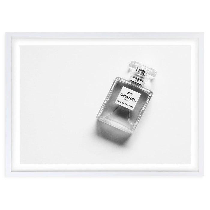 Wall Art's Chanel No.5 Bottle Large 105cm x 81cm Framed A1 Art Print