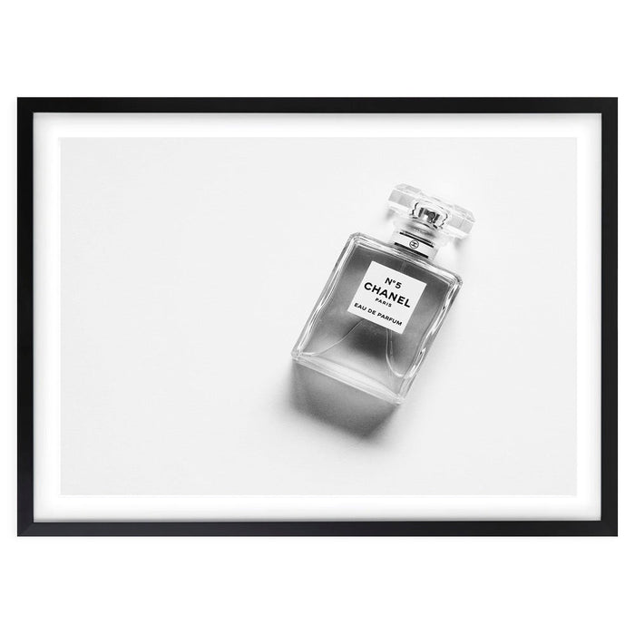 Wall Art's Chanel No.5 Bottle Large 105cm x 81cm Framed A1 Art Print