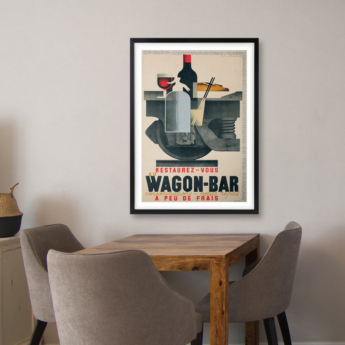 Wall Art's Papier Persan Large 105cm x 81cm Framed A1 Art Print