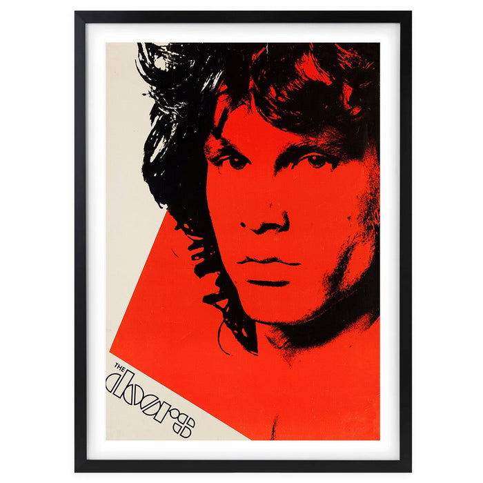 Wall Art's The Doors - Promo Poster - 1980 Large 105cm x 81cm Framed A1 Art Print