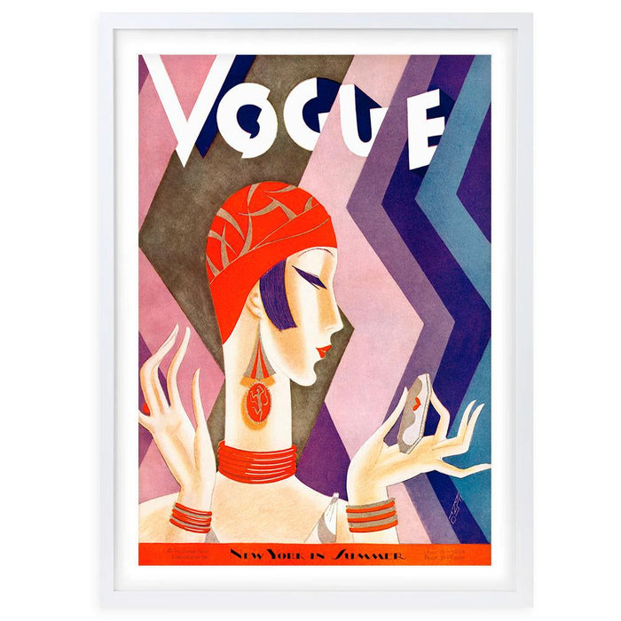 Wall Art's Vogue July 1926 Large 105cm x 81cm Framed A1 Art Print