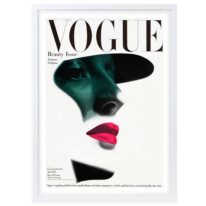 Wall Art's Vogue May 1945 Large 105cm x 81cm Framed A1 Art Print