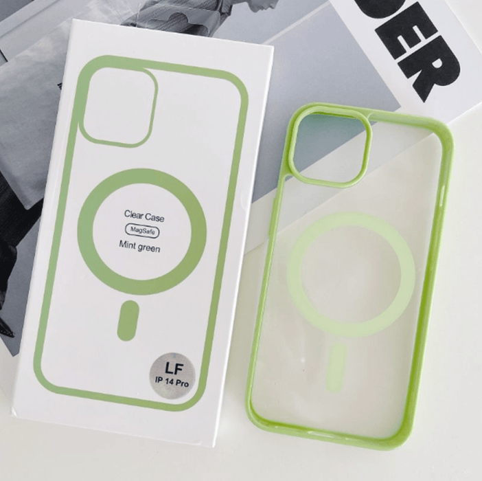 Wireless Charging Case For iPhone 14 - Green