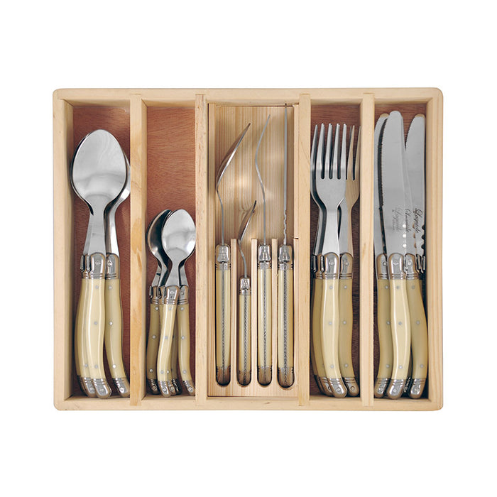 24p Cutlery Set Ivory x 4sets