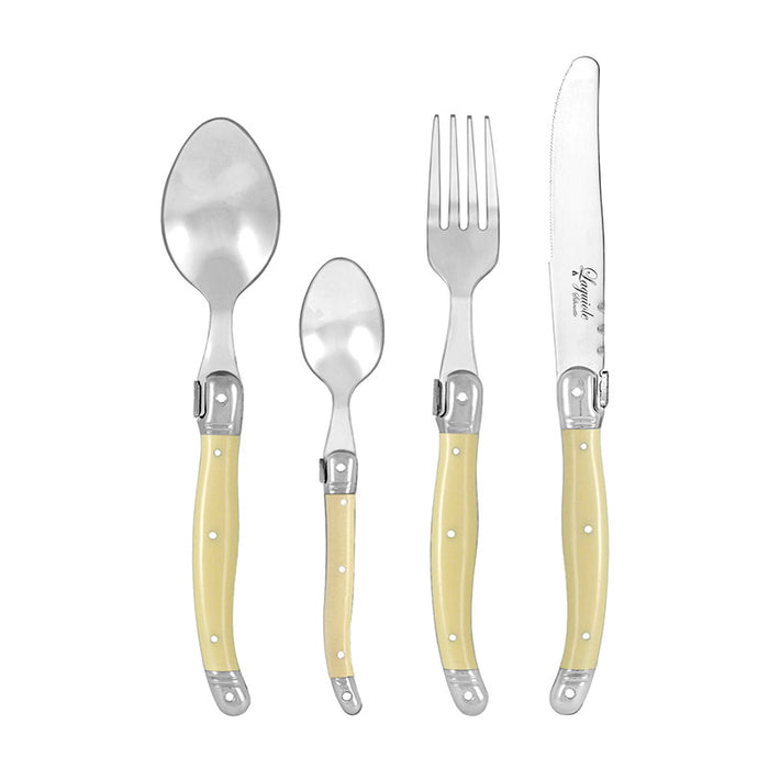 24p Cutlery Set Ivory x 4sets