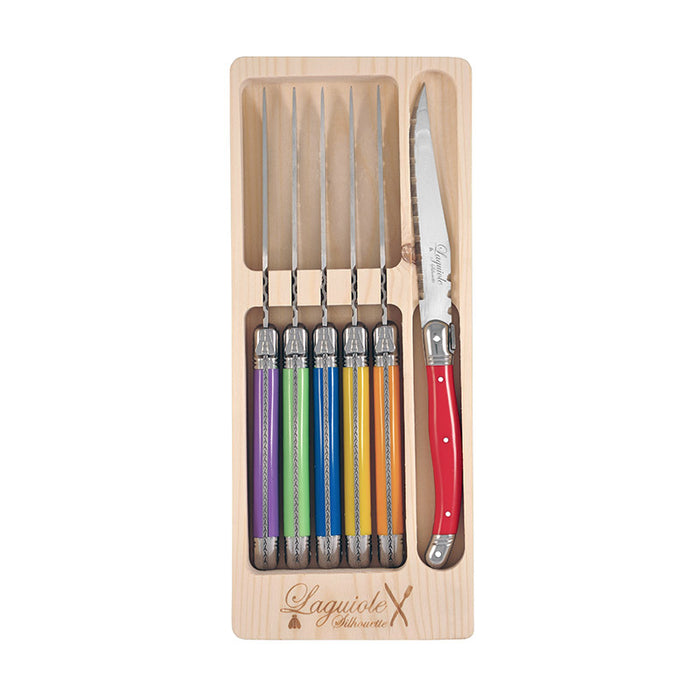 6p Steak Knife Multicolour x 6sets