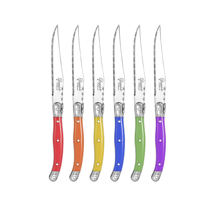 6p Steak Knife Multicolour x 6sets