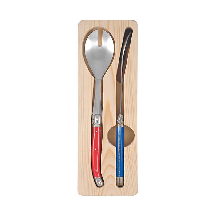 2p Salad Server Set Multicolour x 6sets