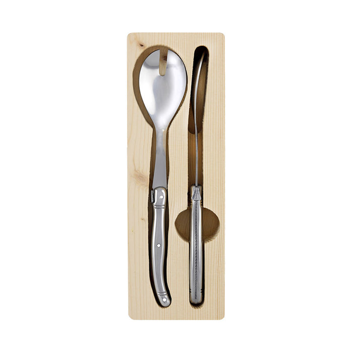 2p Salad Server Set Stainless Steel x 6sets