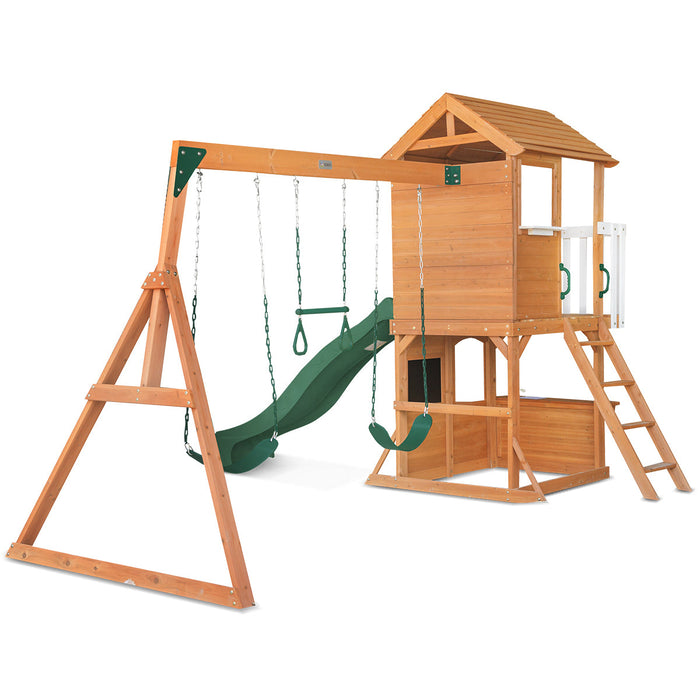 Lifespan Kids Springlake Play Centre With 2.2m Green Slide