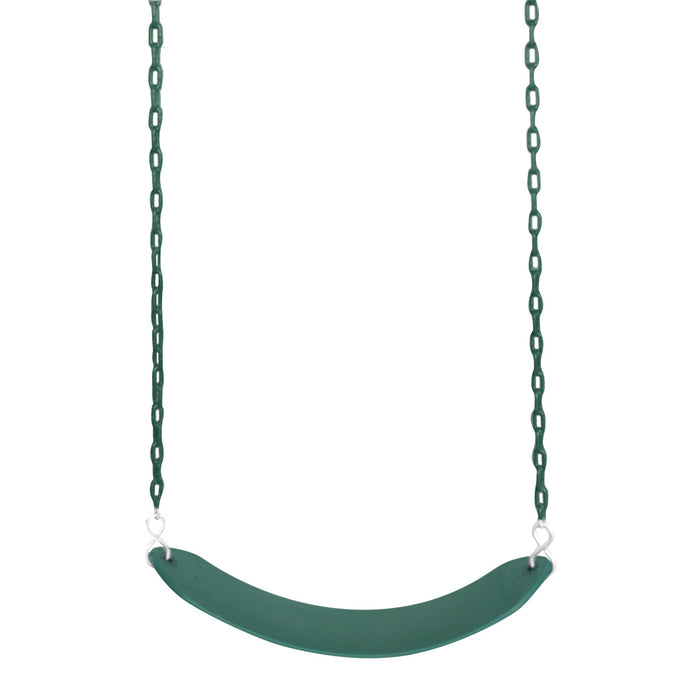 Lifespan Kids Pallas Play Tower with Metal Swing Set in Green Slide