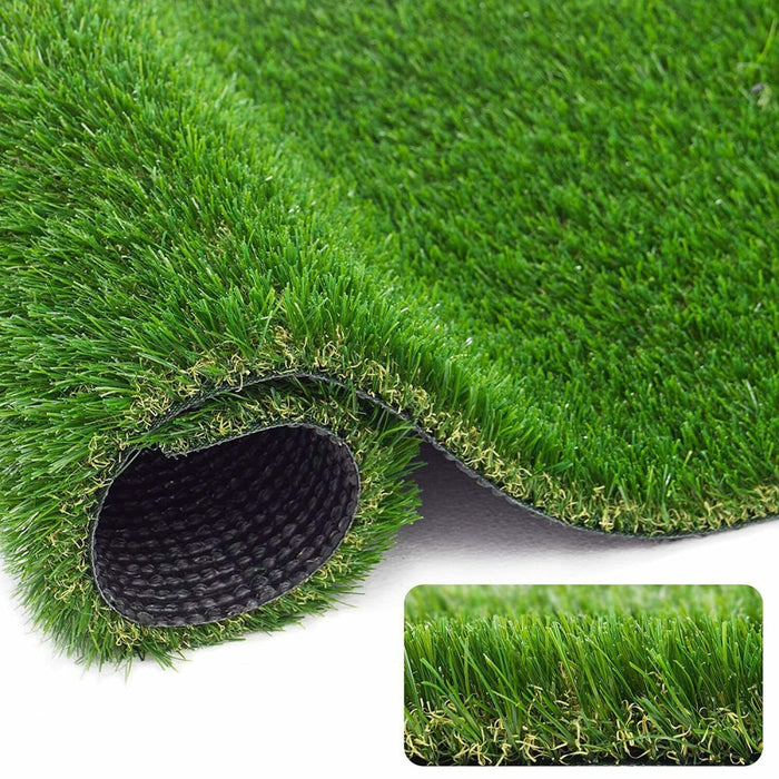 Artificial Grass Synthetic Fake Turf 20M Plastic Lawn New