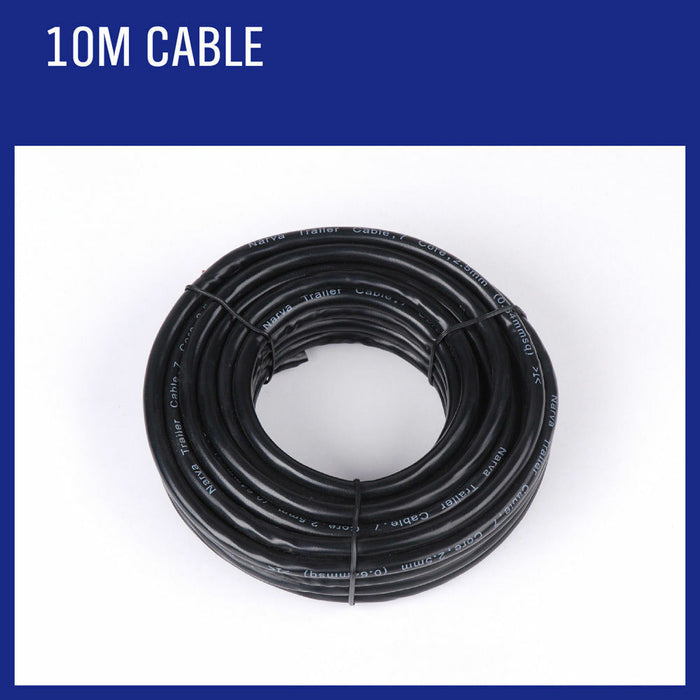 10M X 7 Core Wire Cable Trailer Cable Automotive Boat Caravan Truck Coil V90 PVC