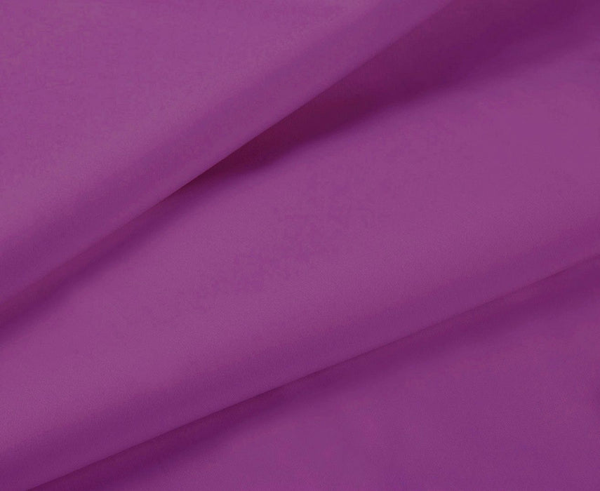 1000TC Ultra Soft Double Size Bed Purple Flat & Fitted Sheet Set