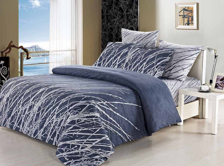 Esha Double Size Duvet Doona Quilt Cover Set