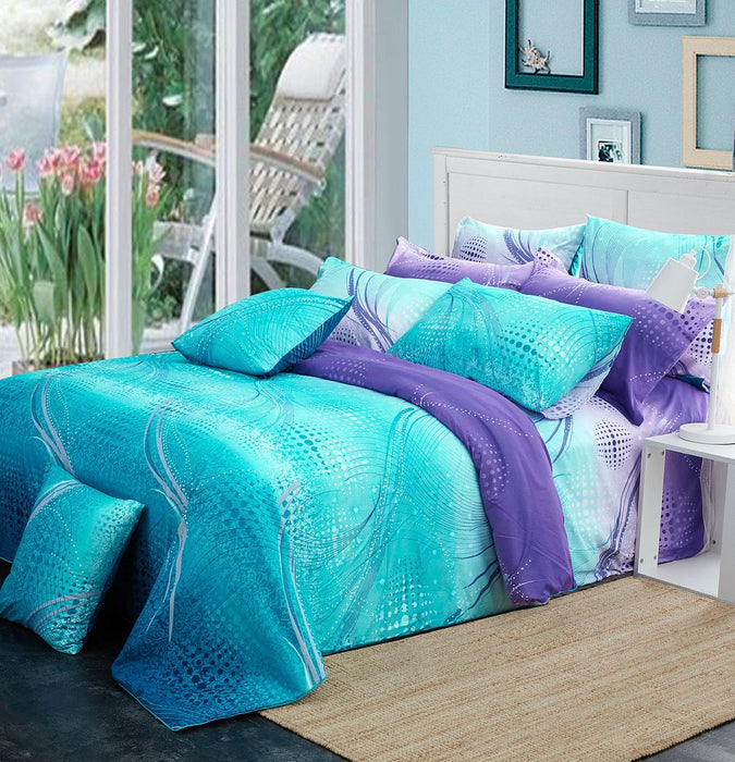 Vitara King Size Bed Quilt/Doona/Duvet Cover Set