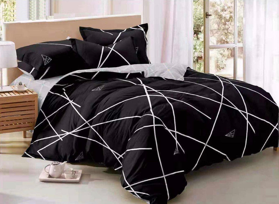 Jonas King Size Quilt/Doona/Duvet Cover Set