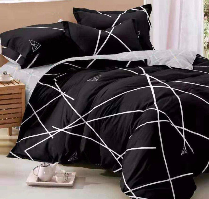 Jonas King Size Quilt/Doona/Duvet Cover Set