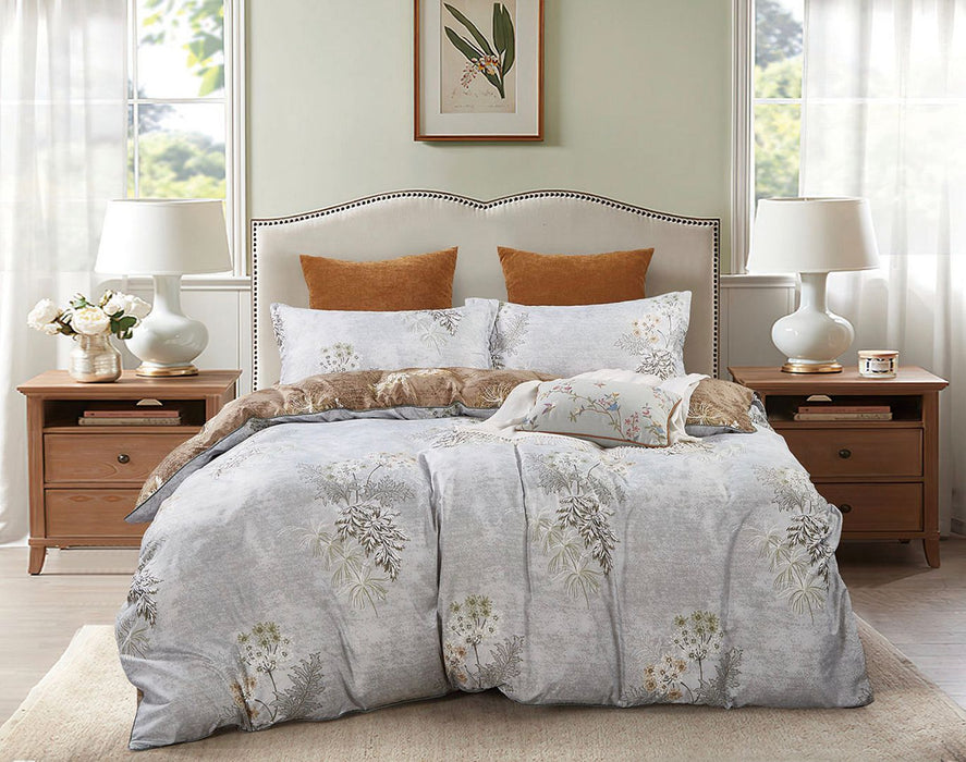 Abbotson King Size Quilt/Doona/Duvet Cover Set