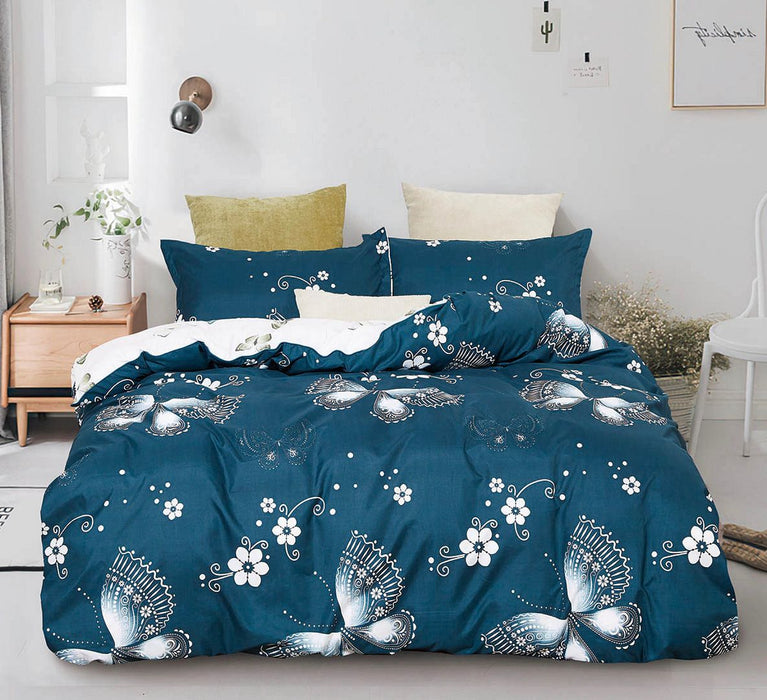 Ditmerr Queen Size Quilt/Doona/Duvet Cover Set