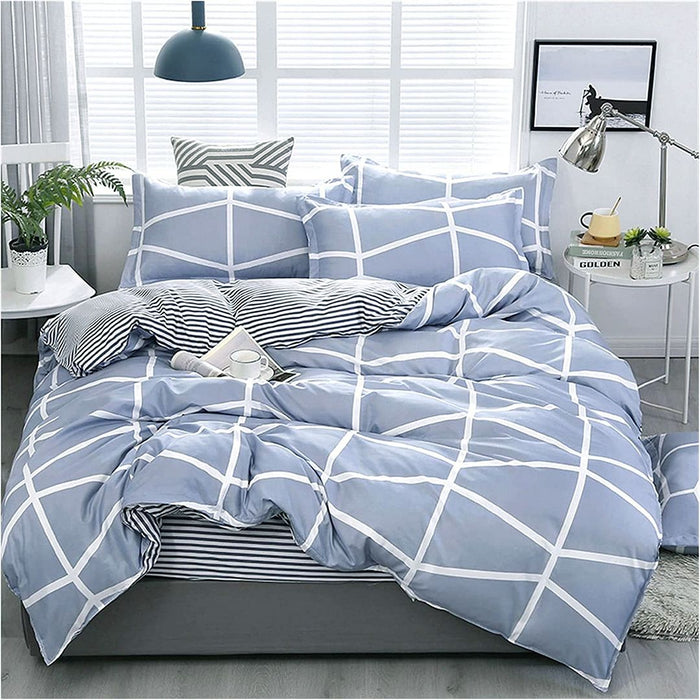 Moreton Super King Size Duvet Doona Quilt Cover Set